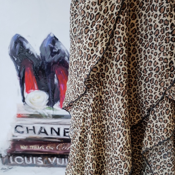 LEOPARD DRESS - Picture 3 of 4